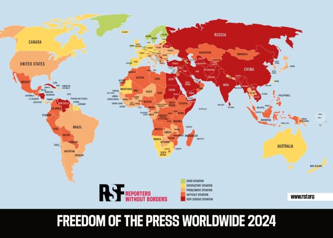 Tarptautinis Lietuvos spaudos laisvės vertinimas smuktelėjo, politinė įtaka žiniasklaidai stiprėja globaliu mastu